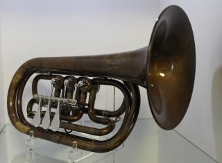 Melton 129 V Basstrompete in Bb, Vintage - Sonderanfertigung, Neu
