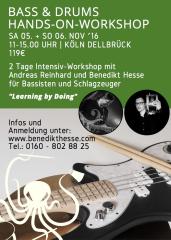 Bass & Drums Rhythmusgruppen Workshop
