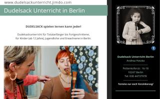 Dudelsackunterricht in Berlin - Dudelsack spielen lernen ganz ohne Vorkenntnisse