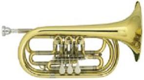 Melton Profiklasse Basstrompete in Bb, Mod. 129, Neuware inkl. Tasche