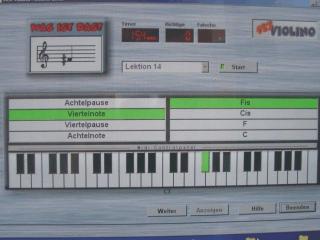 Notenprogramm PC Software Klavier/Keyboard
