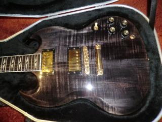 Gibson SG Supreme Ebenholzgriffbrett Riegelahorndecke Mahagoni Neck & Hals