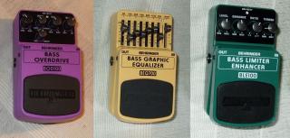 Behringer Bodeneffekte 3er Set BOD100, BEQ700 und BLE100