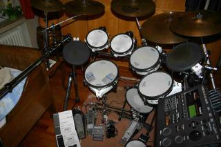 Roland E-Drum TD-10 mit Expansion Board TDW1.