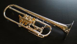 Meister J. Scherzer 8228-S/AU Konzerttrompete. Limitiertes Sondermodell