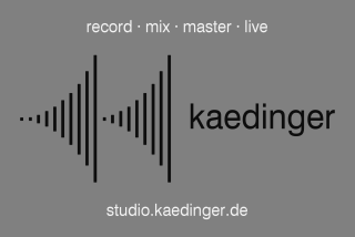 Record, Mix & Master / Studio & Live