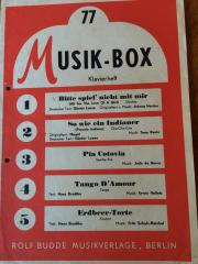 NOTEN: 5 Titel ab 1959 !!!, guter Zustand !! KLAVIER und alle TASTEN, Gitarre: T