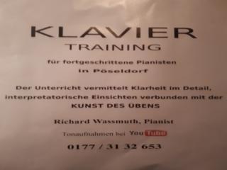 Klaviertraining für fortgeschrittene Pianisten