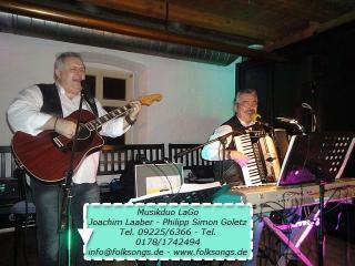 Musikduo LaGO für Ihre Feier