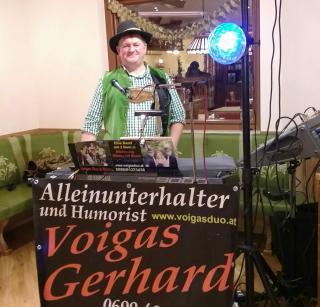 Alleinunterhalter und Humorist  "Voigas Gerhard"