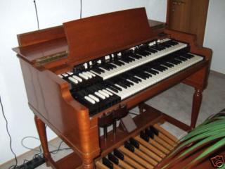 	Original amerikanische Hammond B3 mit Leslie und Bank - cherry