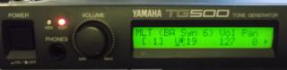 YAMAHA TG500 - TONE GENERATOR SOUND MODULE