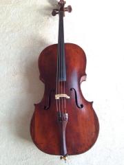 Altenglisches 7/8 Cello mit Bogen und Koffer