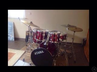 Tama Imperialstar mit Hardware und Becken