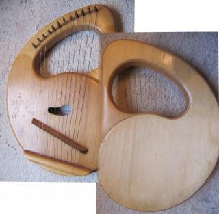 Verkaufe 1ne Kinderleier/ Kantele / Kinderharfe 12saitig