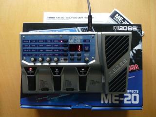 Gitarren-Multieffekt Boss ME 20