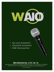 Waio mikrofone  vocal