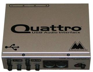 USB Quattro. USB-Audio/MIDI-Interface